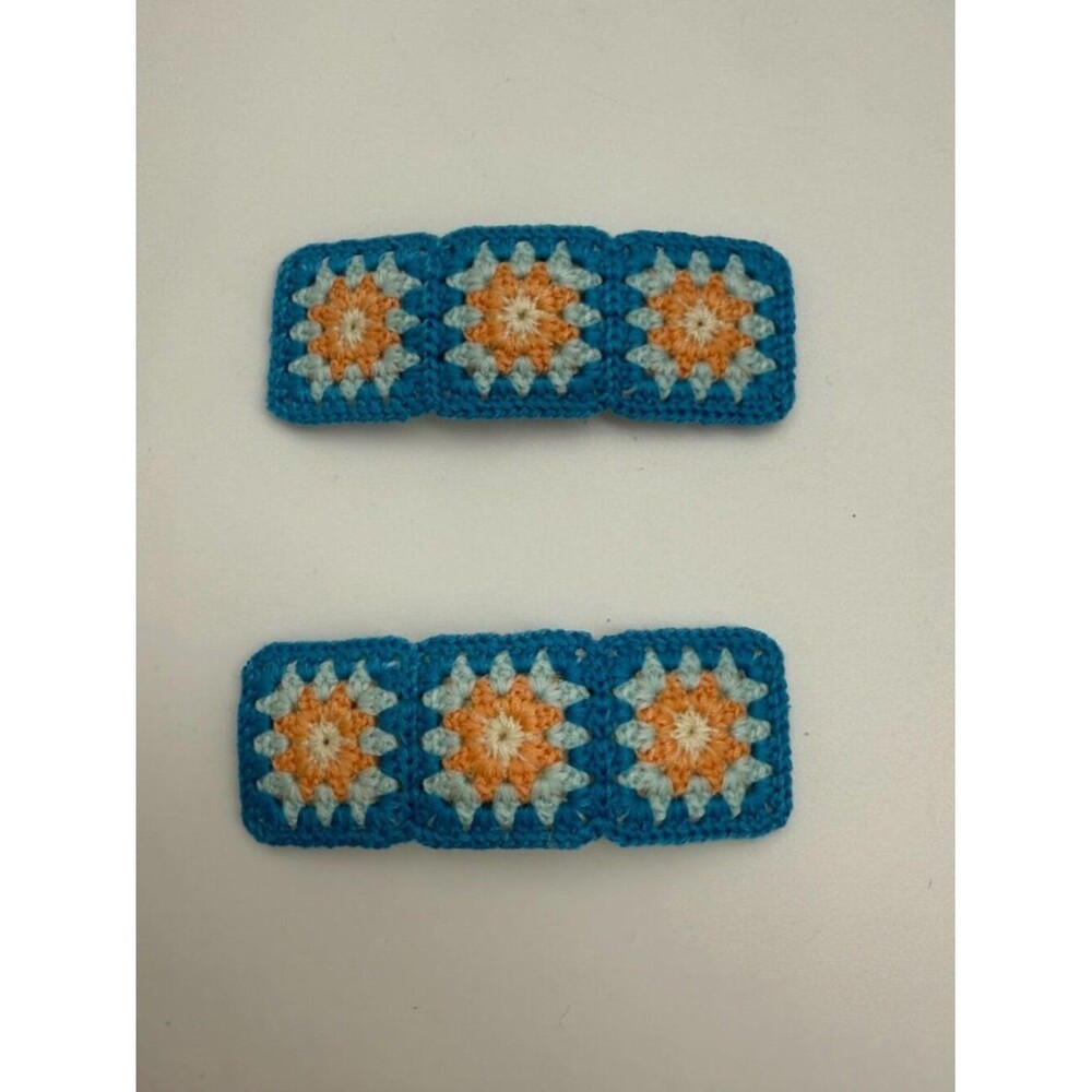 Crochet  handmade hair clip